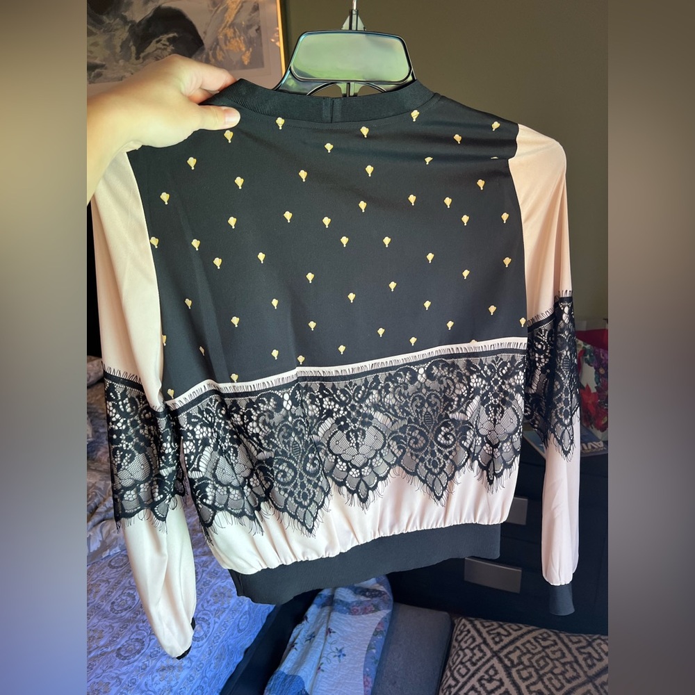 Mika Mindel Blouse Top S View 2